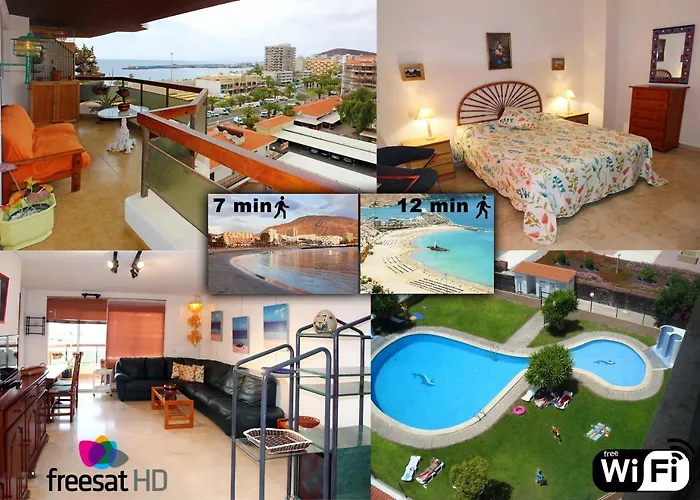 Seaview In Santa Cruz De Tenerife With Pool *
